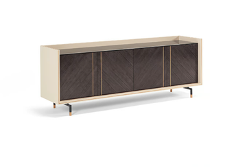 COOPER - Wooden sideboard with doors by Casa Magna - view 3